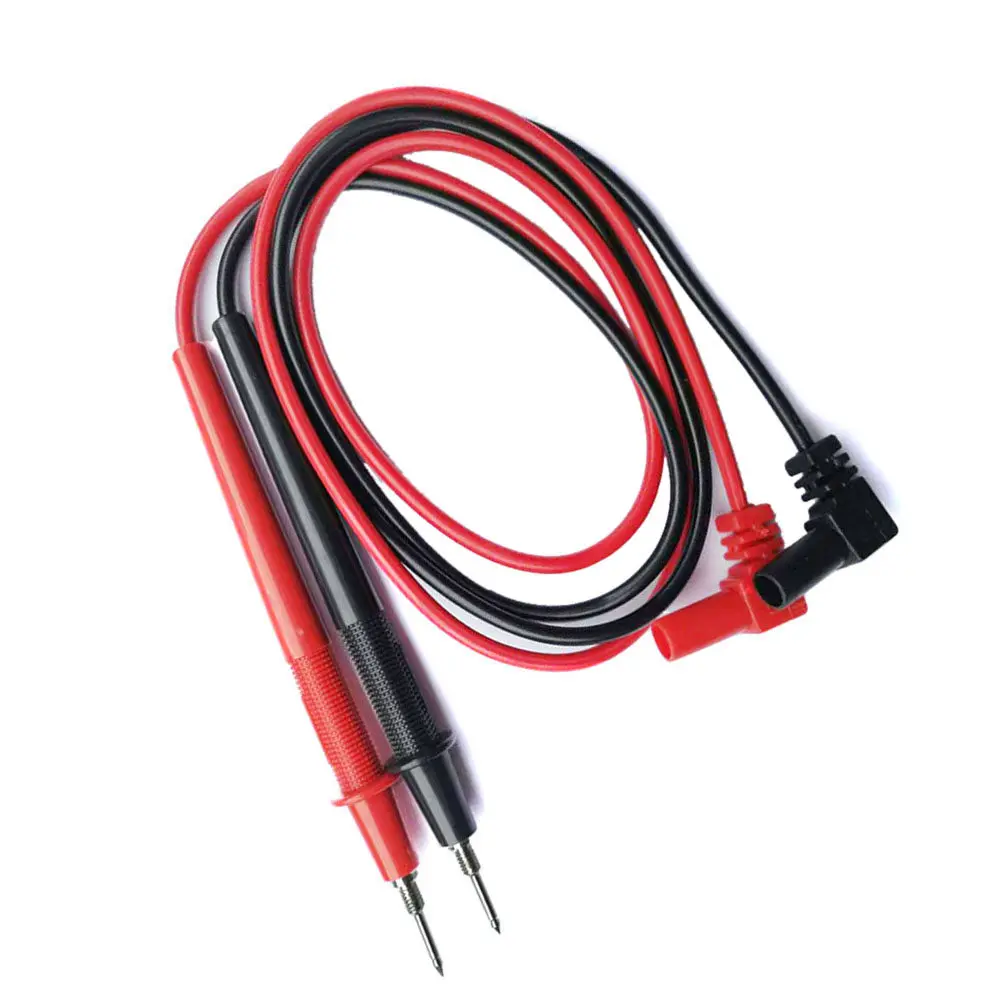 Multimeter Test Leads Probes Universal Digital Meter Rubber Insulated Comfort Grip Clearly Labeled Tips for Laboratory Education