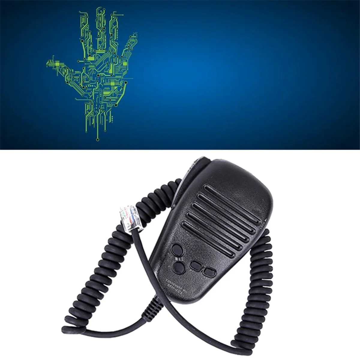 ZWYXF Handheld Speaker Microphone for Yaesu FT-7800R/1907R/8900R/1807/1802 Radio Walkie Talkie Accessories