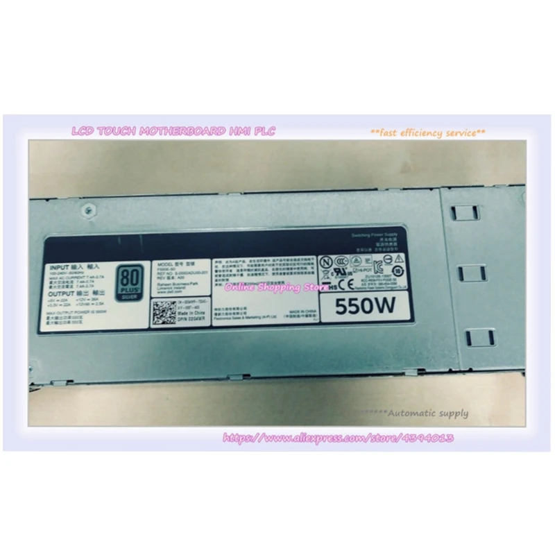 

For T420 R520 Non-Redundant Line F550e-S0 2G4wr 550W