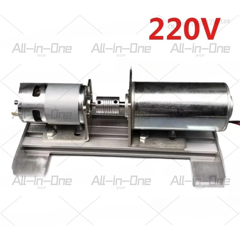 1 Set 220V Double Bearing Silent Inner Rotor High Voltage Motor Permanent Magnet Brushless DC 775 Motor Brushless Generator