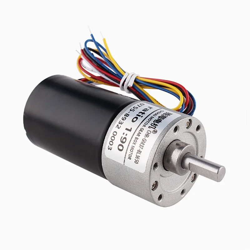 GM37-BL3650 Brushless Motor Signal Feedback Can Reverse DC12V24V For Robots/Mechanical Equipment/Automatic Rotating Equipment ..