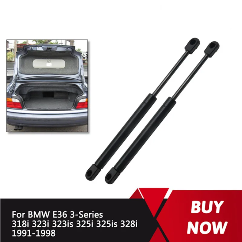 2PCS For BMW Car Tailgate Gas Struts Lift Spring E36 3-Series 318i 323i 323is 325i 325is 328i 1991 - 1998 51231960862 SG402019