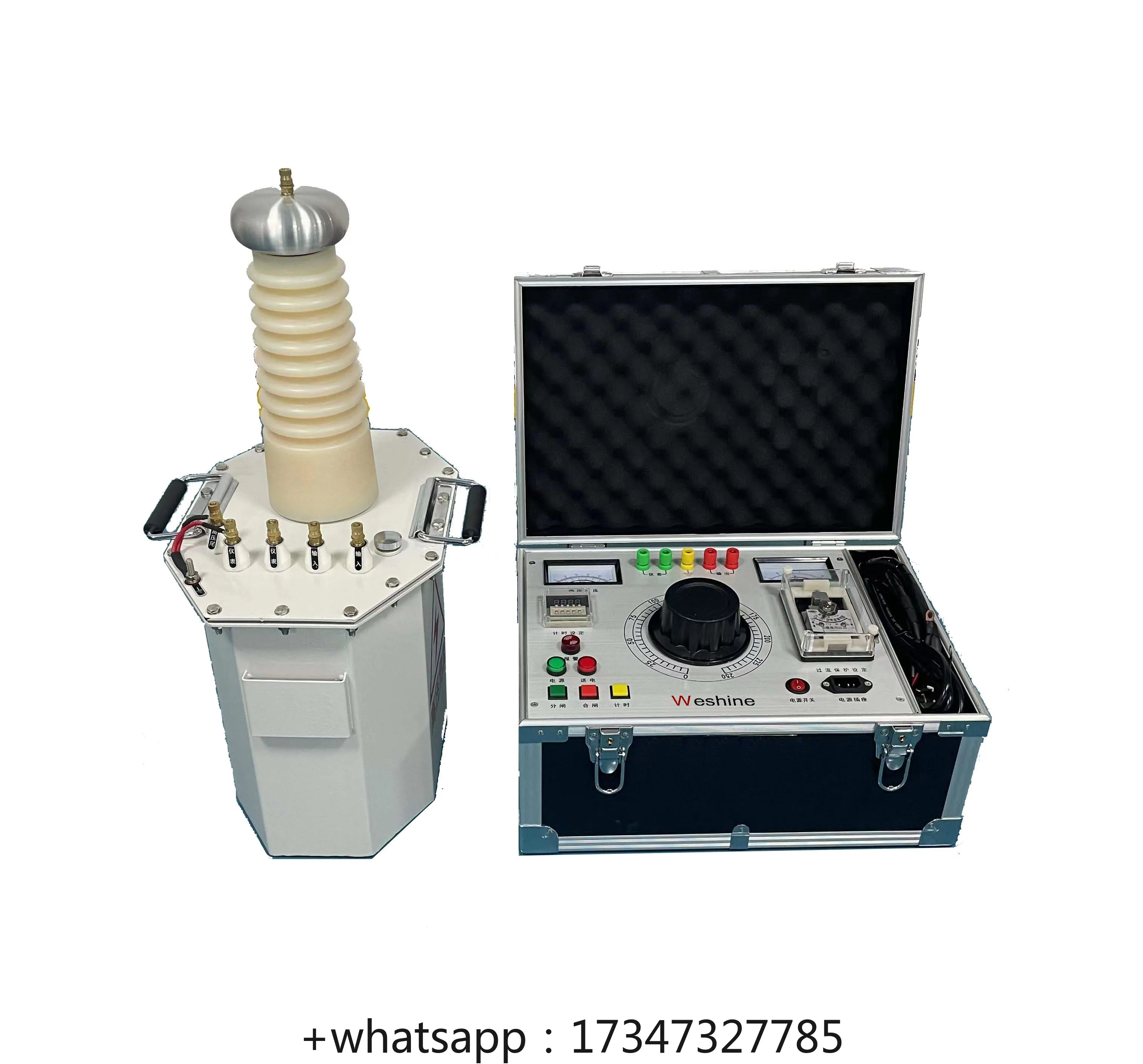 

High Voltage 5kVA / 50KV AC/DC Power Frequency AC Hipot Tester Hipot Test Set Oil Immerserd Type Transformer