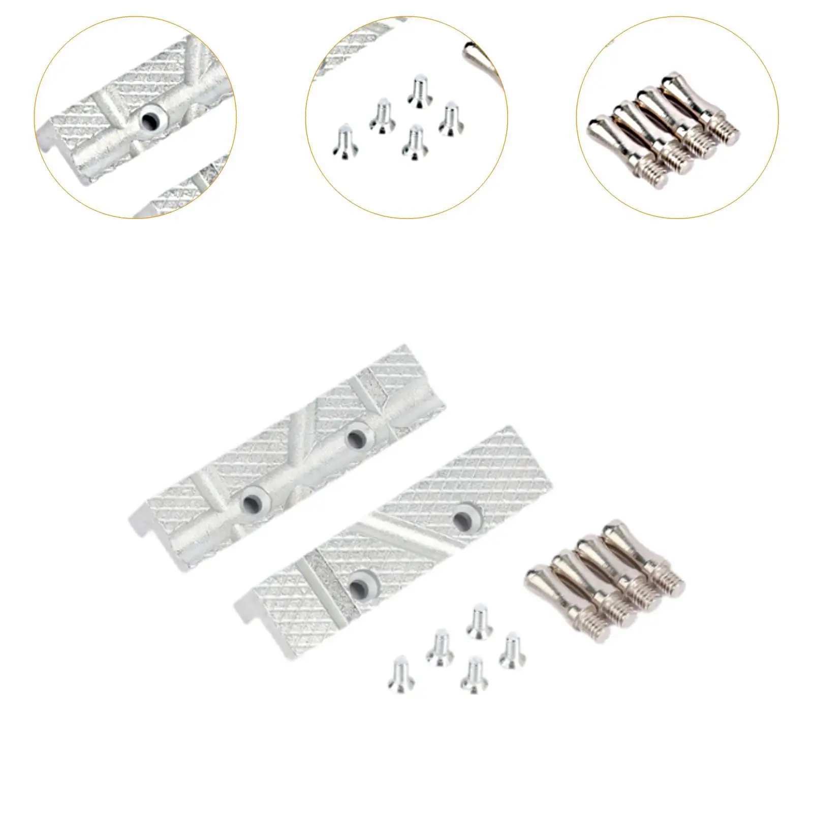 Vise Jaws Accessories User Friendly Multifunctional Rust Resistant Anti Slip