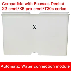 Módulo Automático de Troca de Água Compatível com Ecovacs, X2 Omni, X2 Pro, T30S, X5 Pro, Sistema de Abastecimento de Água e Costura