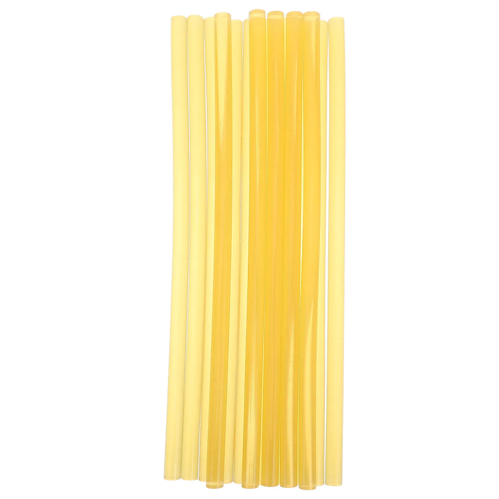 batons-de-colle-thermofusible-transparents-jaunes-15-pieces-outil-de-bricolage-polyvalent-a-forte-adherence-pour-le-plastique-le-bois-le-papier-le-verre-le-tissu
