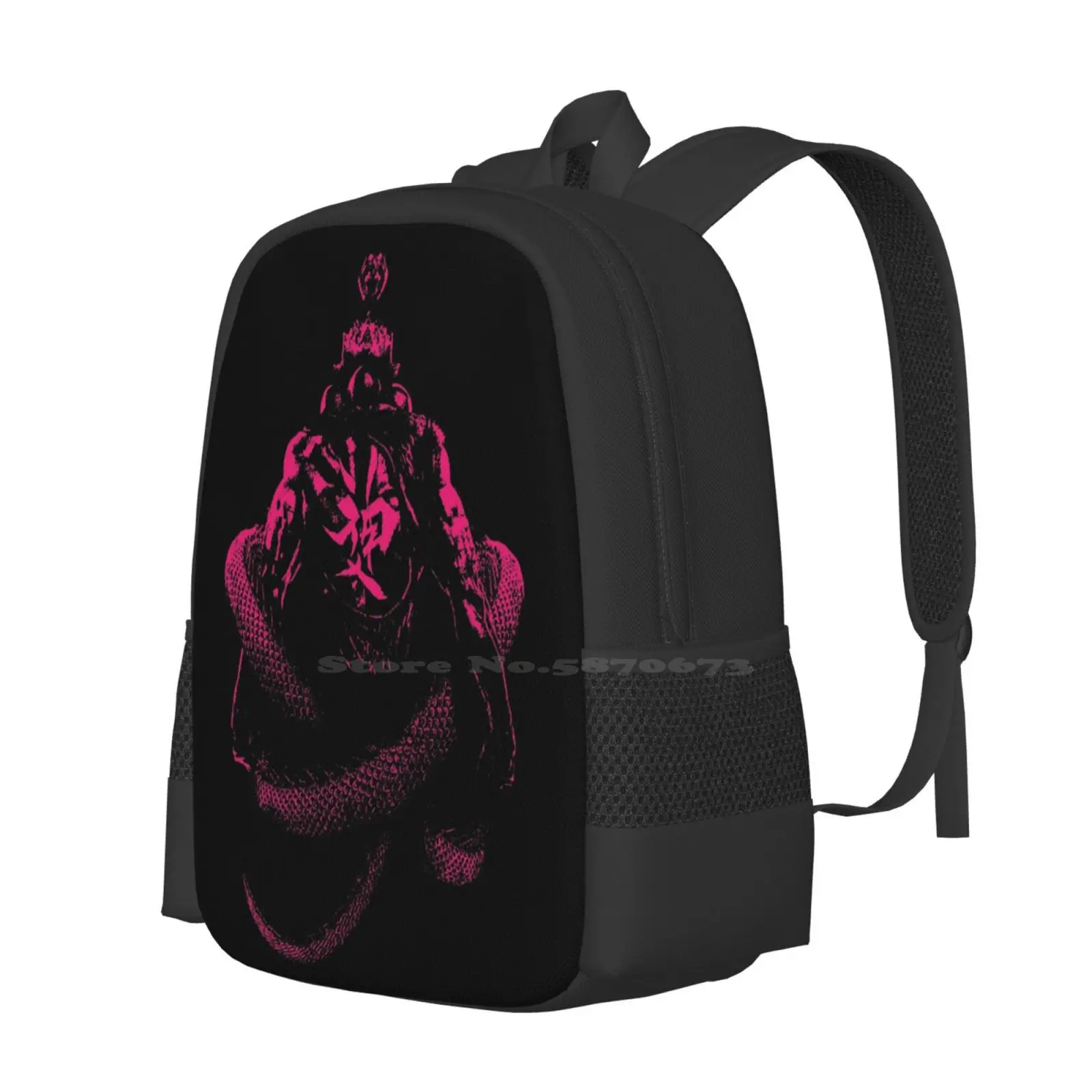 Shin Akuma Hot Sale Schoolbag Backpack Fashion Bags Hadouken Sagat Mr Bison Vega Chun Li Guile Charlie Blanka Dhalsim Dee Jay