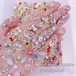 Beautiful High Quality Metal Glass Nail Art Rhinestones Mix Shape For DIY Manicure Decoration Accessories Crystal