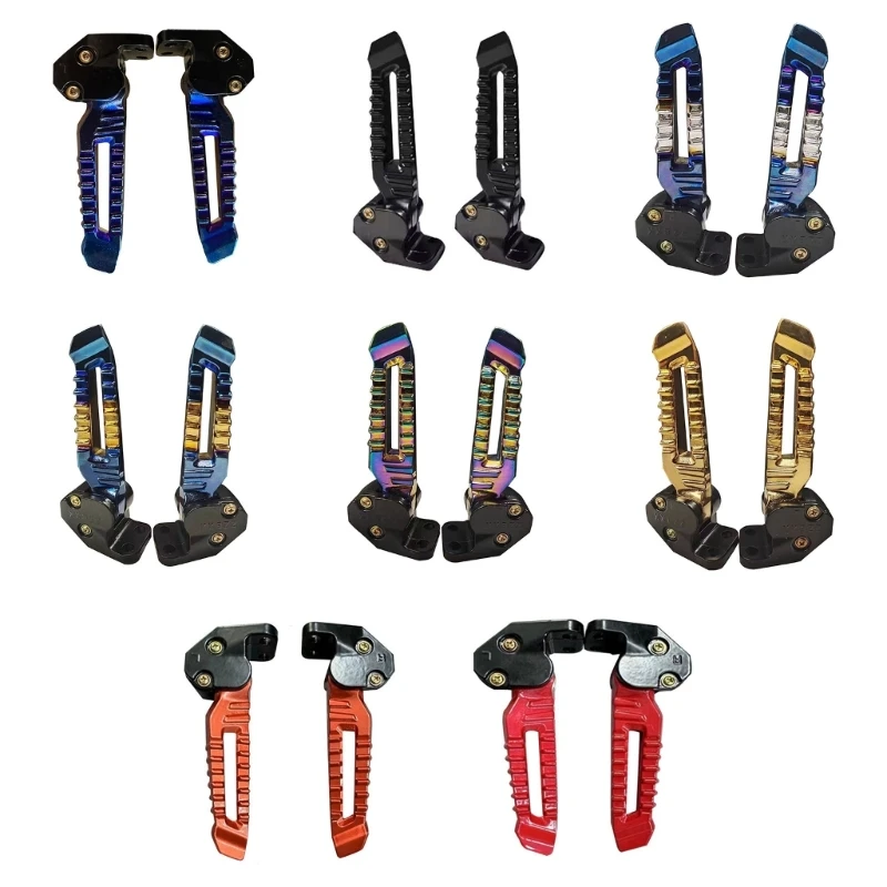 

Motorbike Modification Accessories Aluminum Footrest Pedal Replacement Foot Pegs for 150cc 125cc Motorcycle Foot Pedal
