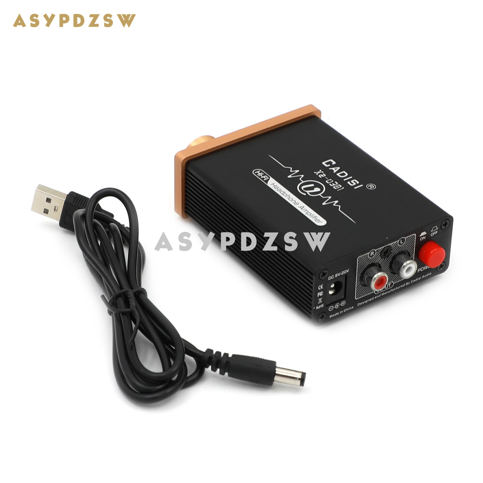 Imagem -02 - Amplificador de Auscultadores de Alta Impedância Mini Desktop Headphone Amp Classe a Grande Impulso Hifi Xz-u301