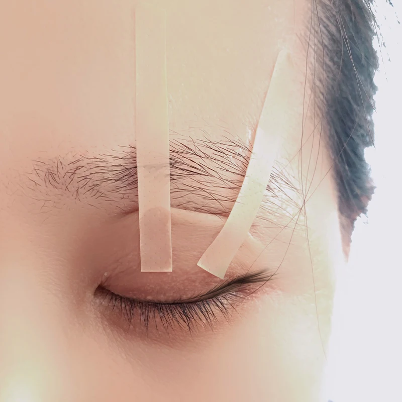 10 枚の移植まつげリフティングまぶたテープまつげエクステンションアンダーアイパッチメイクアップツール