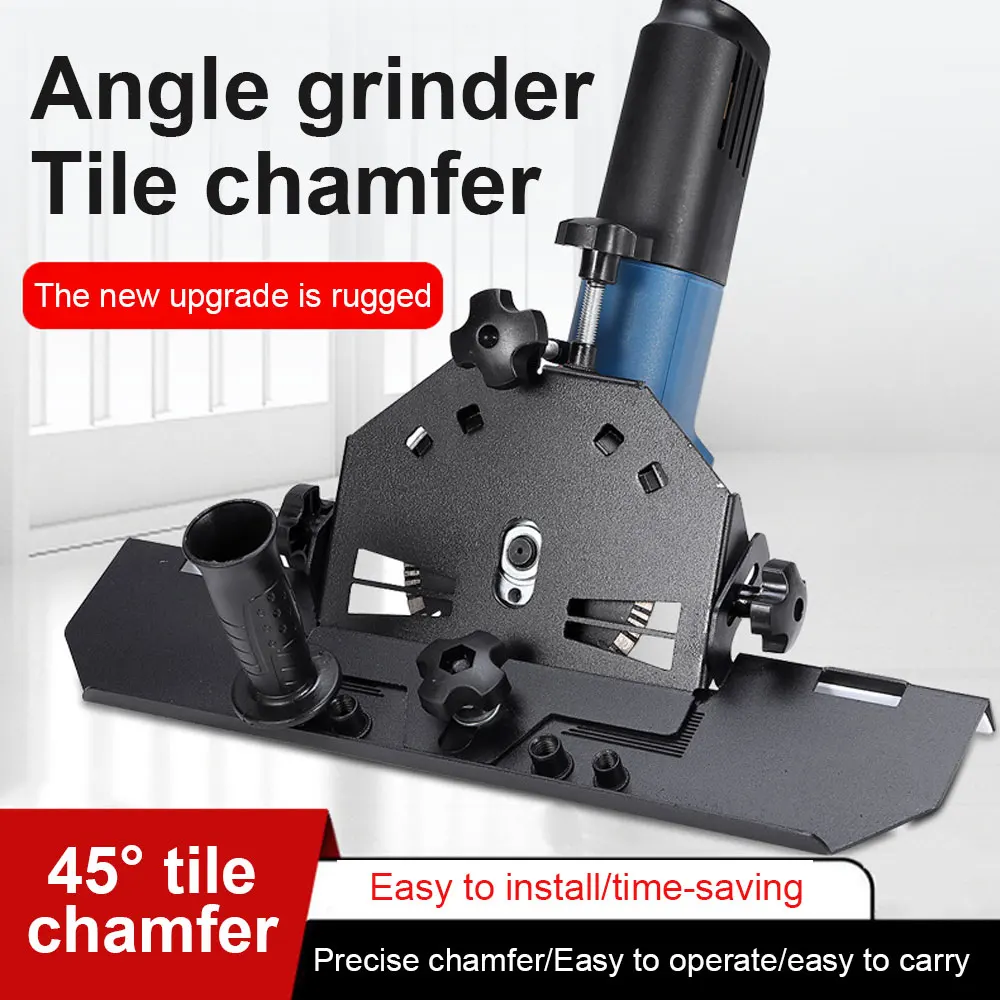 Angle Grinder 45 Degree Universal Ceramic Tile Cutter Cutting Machine Stone Building Tile Chamfering Tool for Woodworking