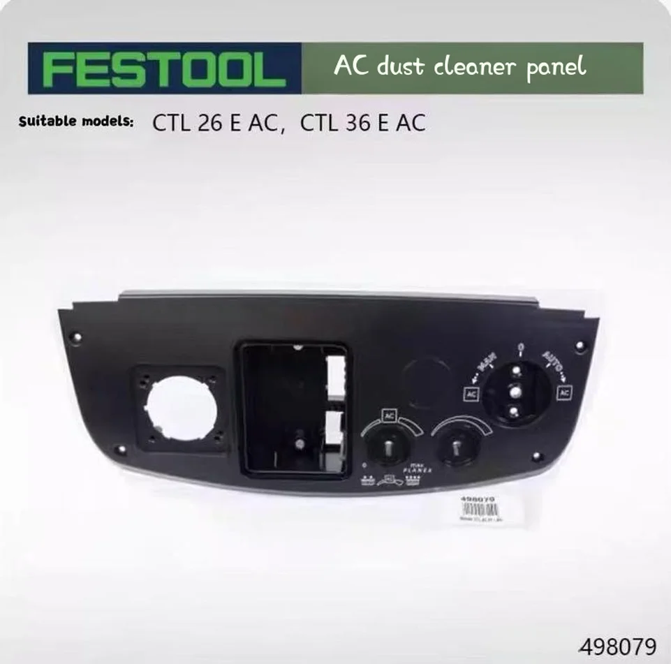 Original FESTOOL Operation Panel for CTL 26/36 E Vacuum Cleaners - Genuine German Accessory