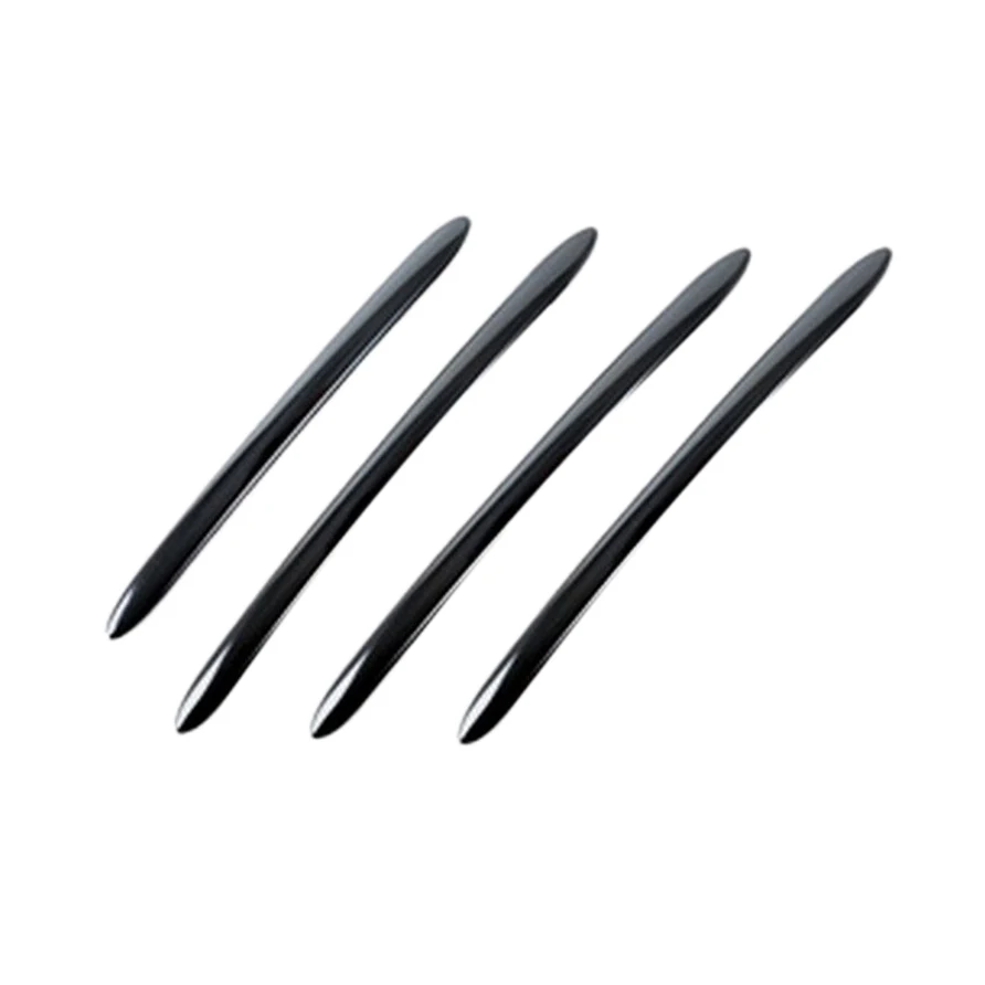 

Pour-Bmw Série 5 F10 F18 F11 2011-2017 Garniture de Couvercle de Poignée de Porte Extérieure Noire en Acier Inoxydable