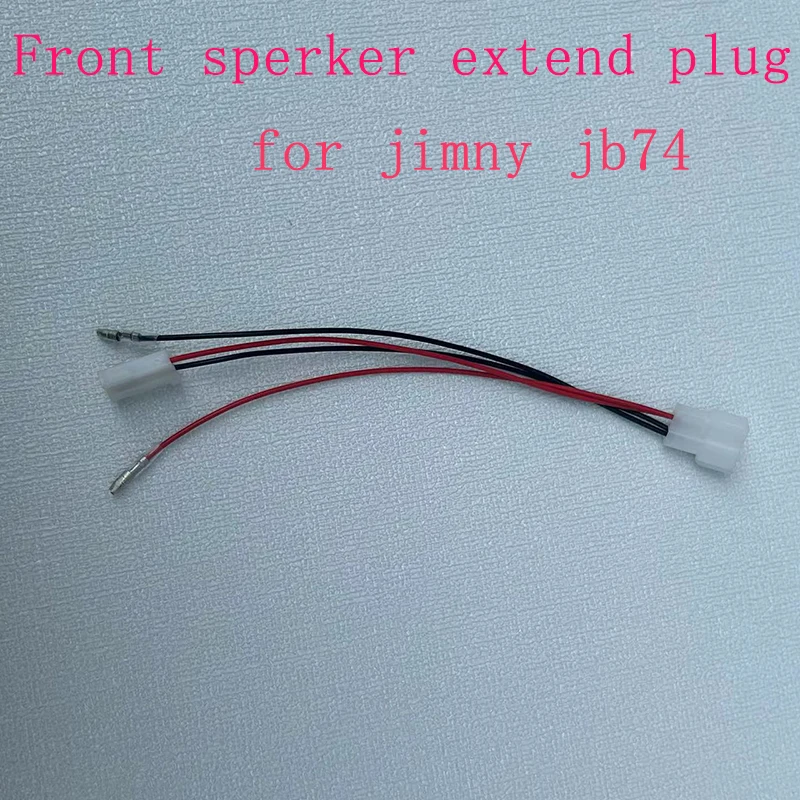 2pcs Front Speaker Extend Cable Connector for Suzuki Jimny Sierra Jb74 JB64 Interior  Speaker Accessories