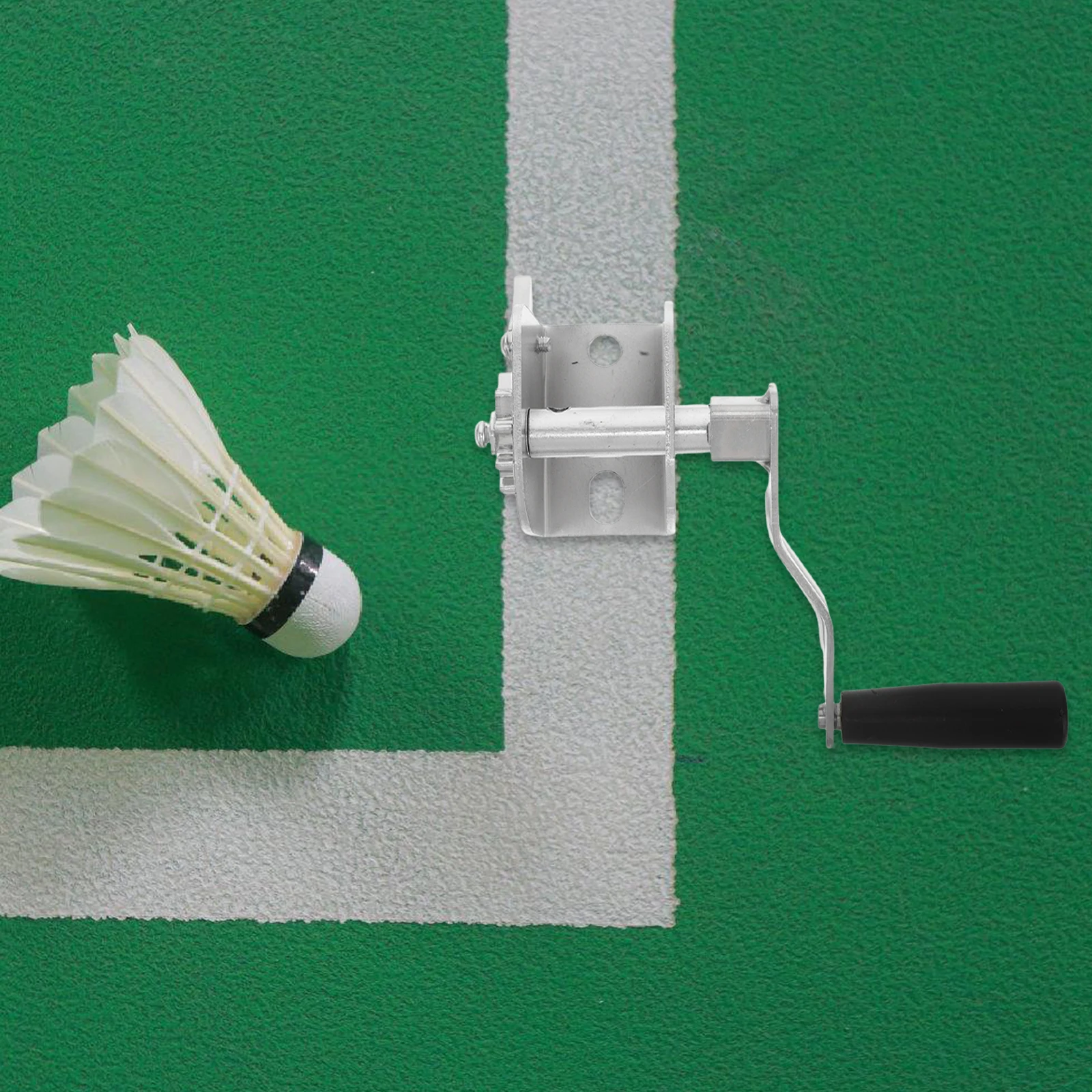 Handslinger Draadspanner Volleybal Badminton Net Spanningsapparaat Sportlier Componenten Gereedschap Duurzaam Metaal Gemakkelijk te installeren