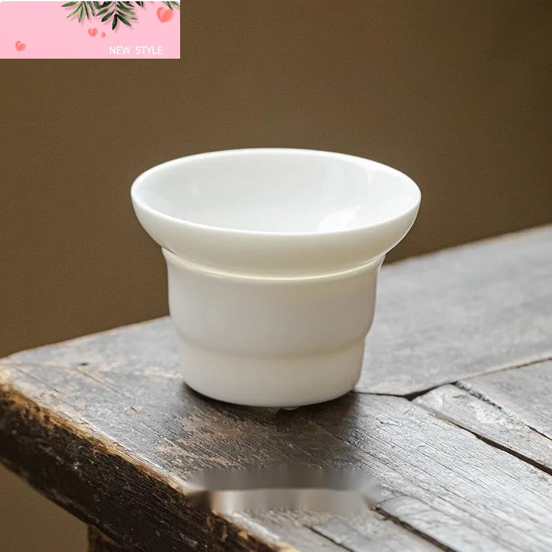 

Нефритовый заварник для чая ручной работы из баранины, бытовой фильтр, ситечко для чая, креативный заварочный чайник для заваривания чая, китайский чайный сервиз, украшения