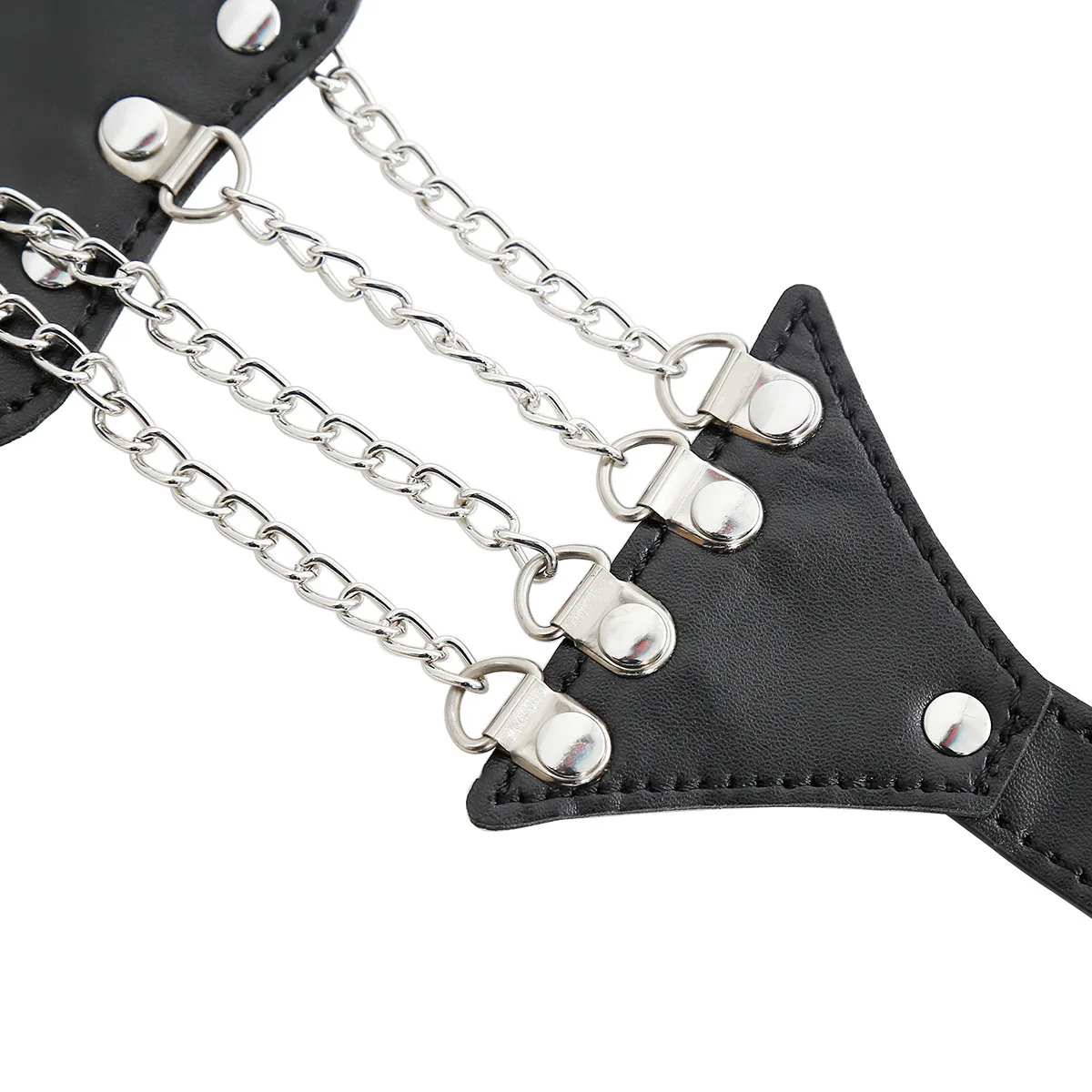 

Бюст, нагрудный ремень, бикини с цепочкой и пряжками, женская сексуальная одежда для ночного клуба