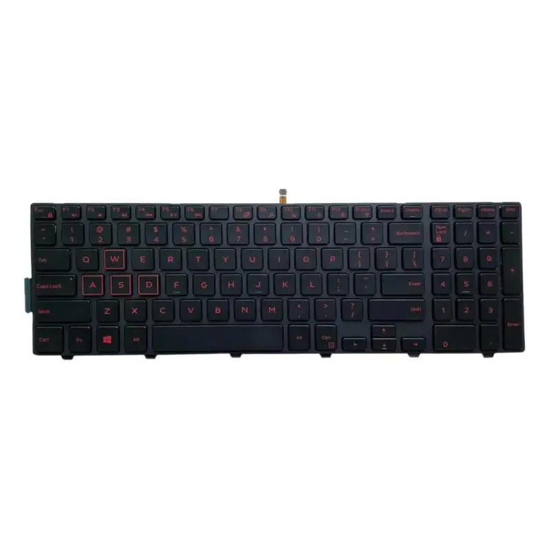 WYORESY US Keyboard with Backlit for Dell Inspiron 15 5000 5566 5576 5577 5645 5557 5559