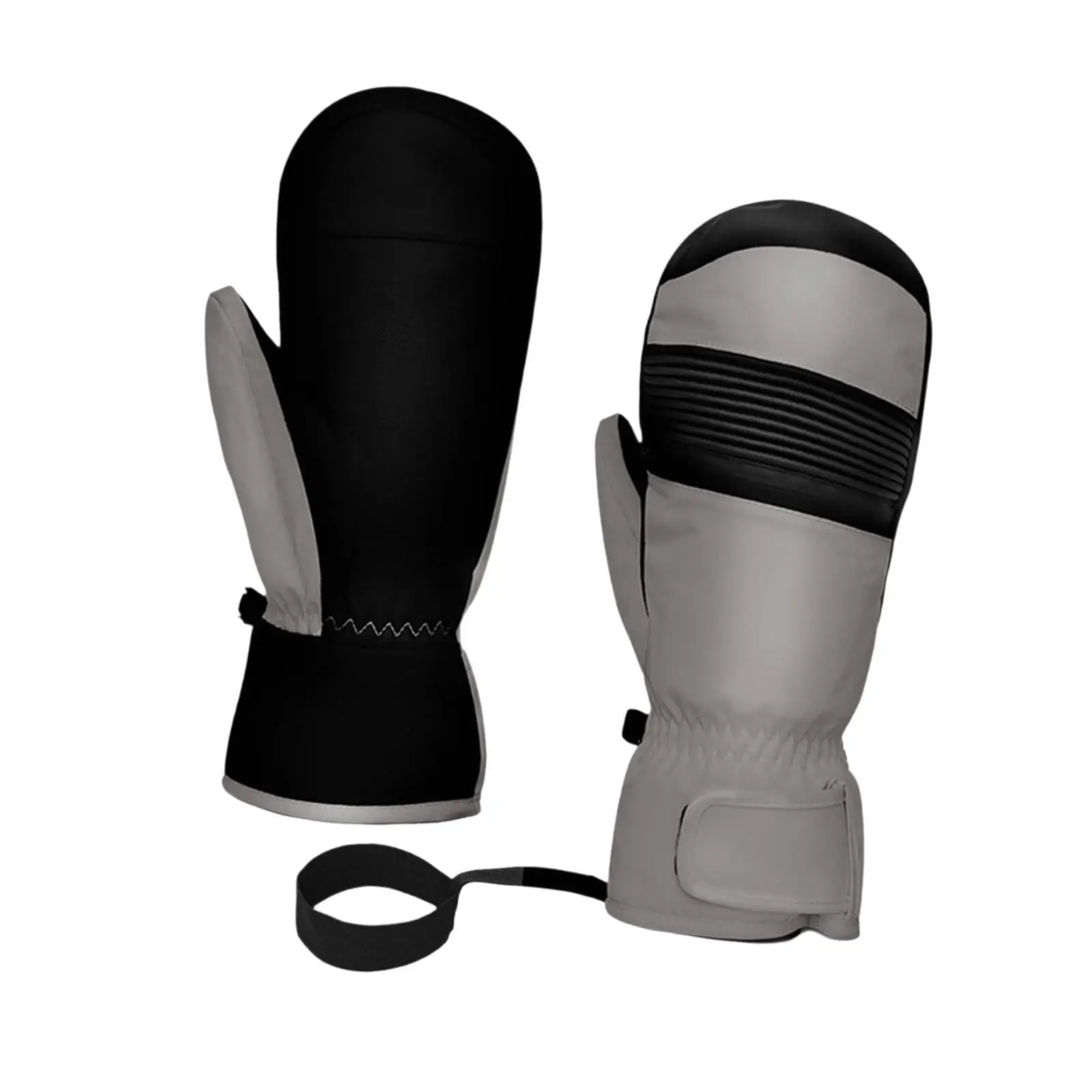 زوج واحد من قفازات التزلج العملية المقاومة للرياح، قفازات تزلج مريحة مضادة للرياح للجري والرياضات الشتوية والتزلج على الجليد في الهواء الطلق #6