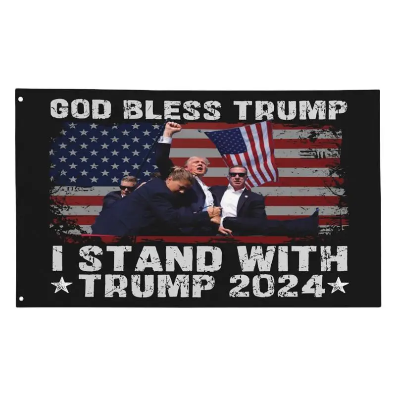 President Flags 2024 President 2024 President Flags Fade Resistant 2024 Funny Flags Outdoor Banner For Roofs Room Walls House