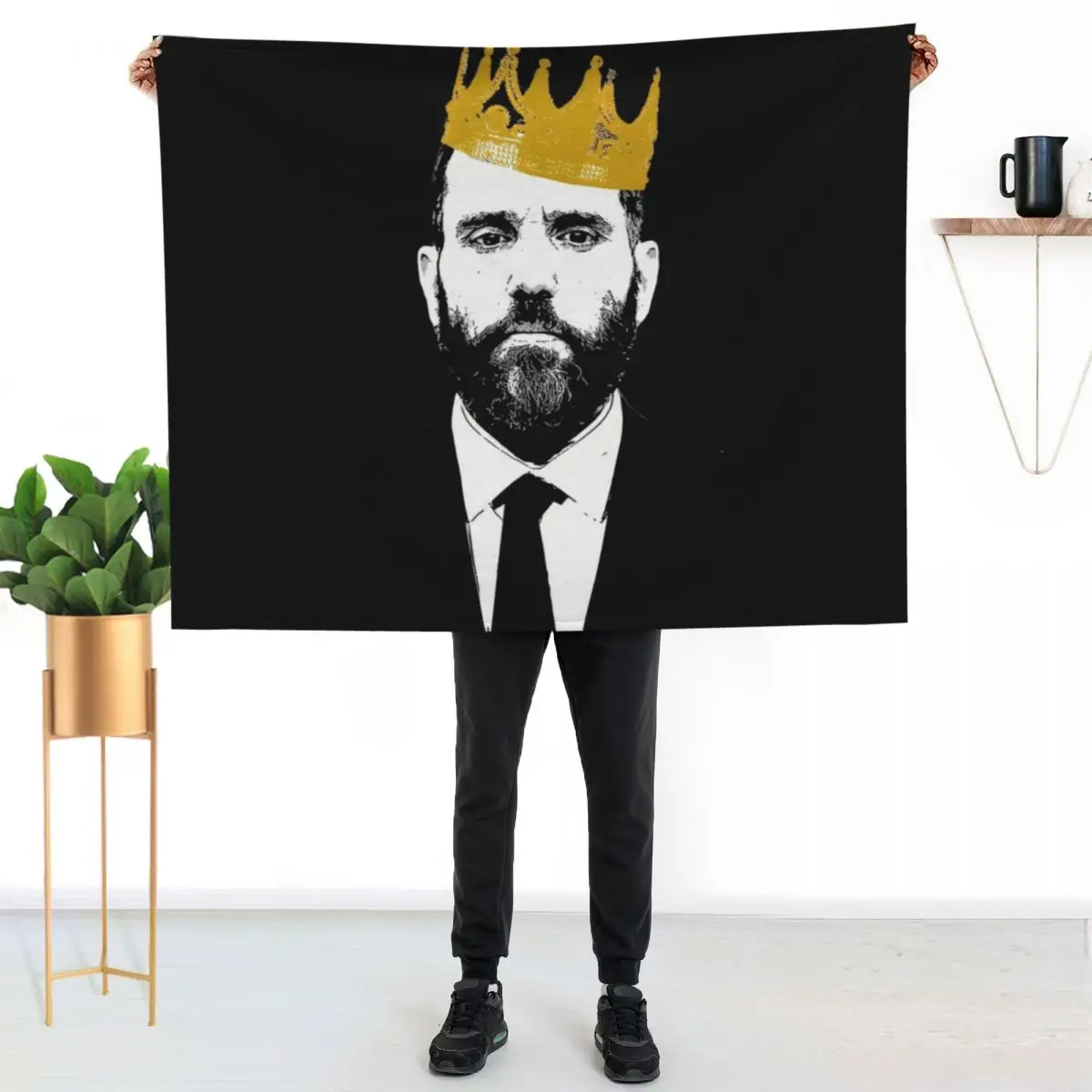 Notorious Jack Smith Throw Blanket Softest manga halloween Decorative Beds Cute Plaid valentine gift ideas Blankets