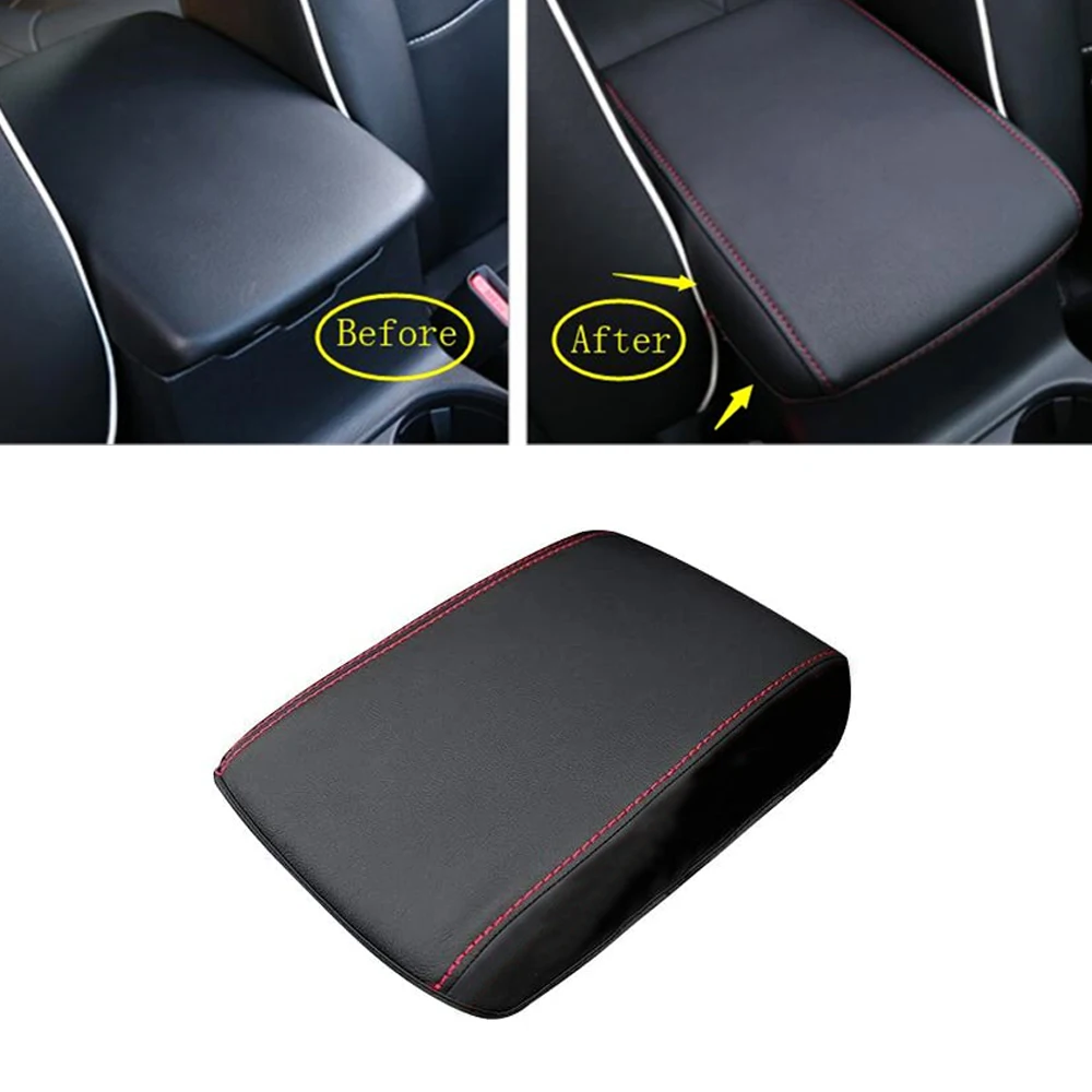 

Car Armrest Cover Trim Center Console Lid Car Accessories for Mazda CX5 2018 2019 2020 2021 2022