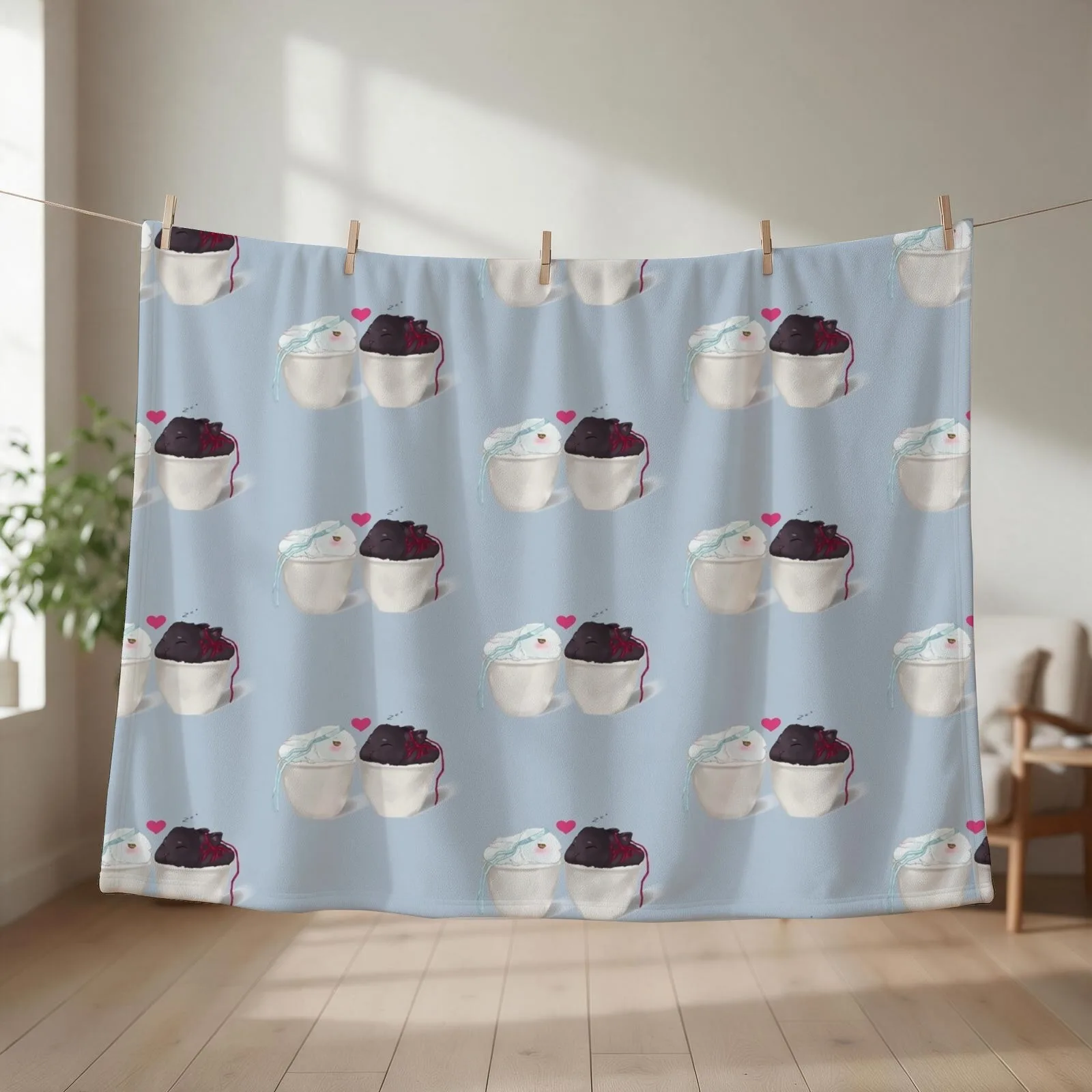 Little Rabbits WanXian Throw Blanket Soft Soft Plush Plaid christmas decoration blankets and throws Blankets