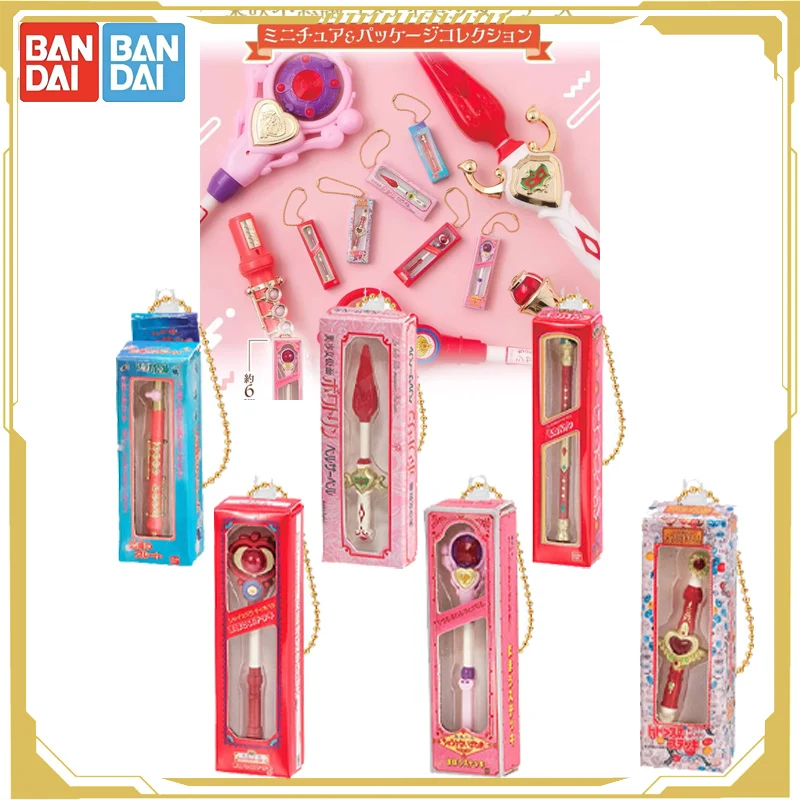 

Bandai Original Gashapon Magikano Anime Figure Miniature Magic Wand Action Figure Toys for Boys Girls Kids Gift Collectible