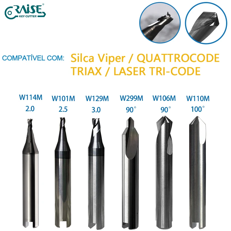 SILCA-fresa da víbora de QuattroCode,  W299, W114, W101, W129, W110, W326, W135, W106, W173, W113, W138, W111 mercado de reposição