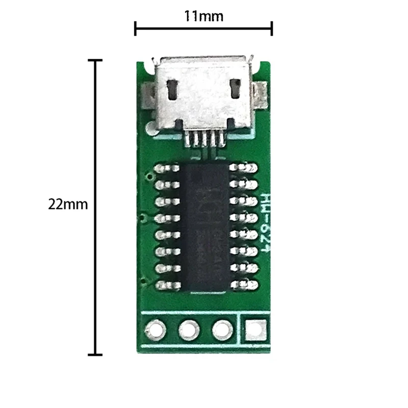 5PCS CH340C Micro-USB A TTL Porta Seriale ISP Modulo di Scarica 5V/3.3V 500Ma Sostituire CP2102 CH340G CH340T Per STM32 51