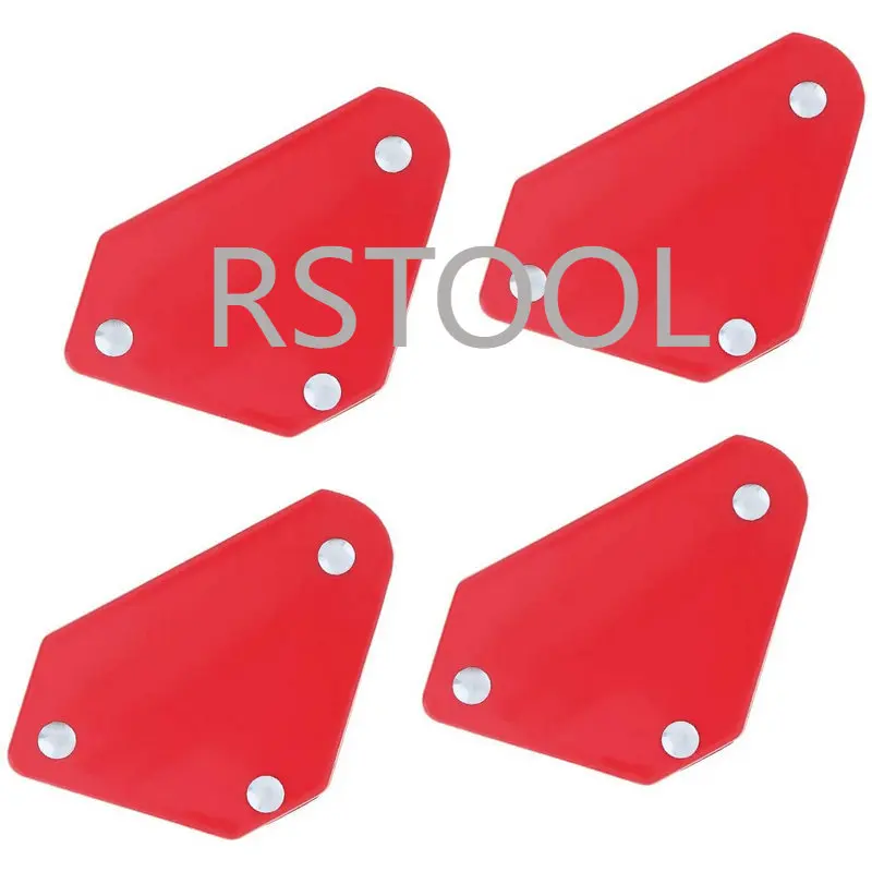 4 Tam Giác Hàn Định Vị, 9Lb Từ Hàn Đỡ Cường Lực Mạnh Mẽ Góc Cố Định Hàn Định Vị Kẹp Dụng Cụ,