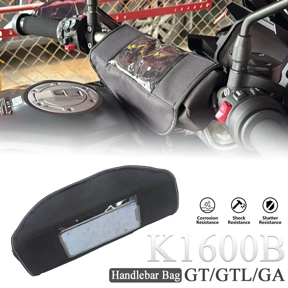 

Аксессуары для мотоциклов R1250RT R1150RT R850RT: сумка на руль, держатель для телефона, сумка для хранения для BMW K1600B K1600GT K1600GTL K1600GA