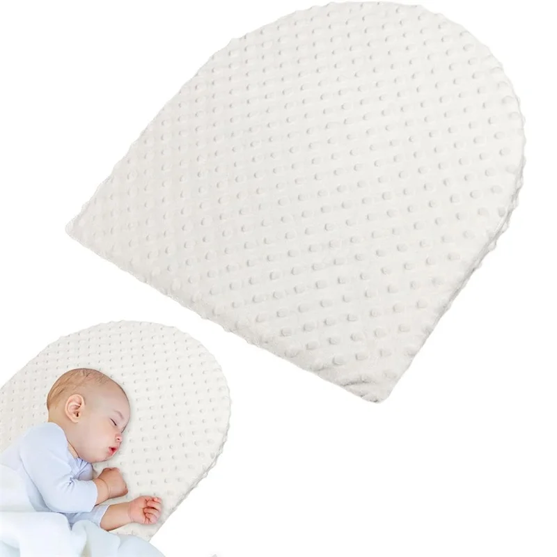 Bassinet Baby Wedge Pillow Anti  Reflux Memory Foam Pillow  Milk Anti-spit Flat Head Prevention Nursing Pillow