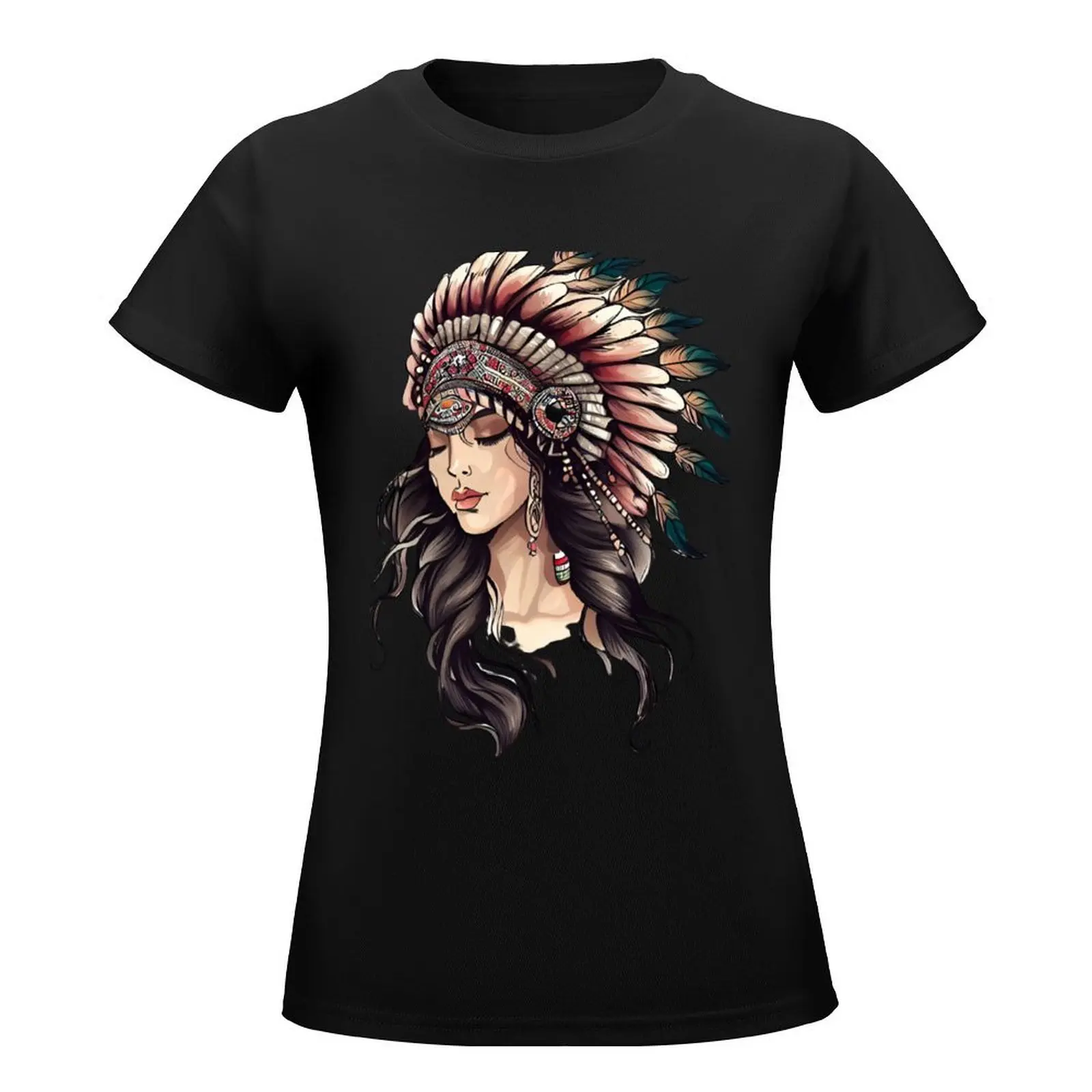 Beautiful india T-Shirt vintage clothes tees sweat western t shirts for Women