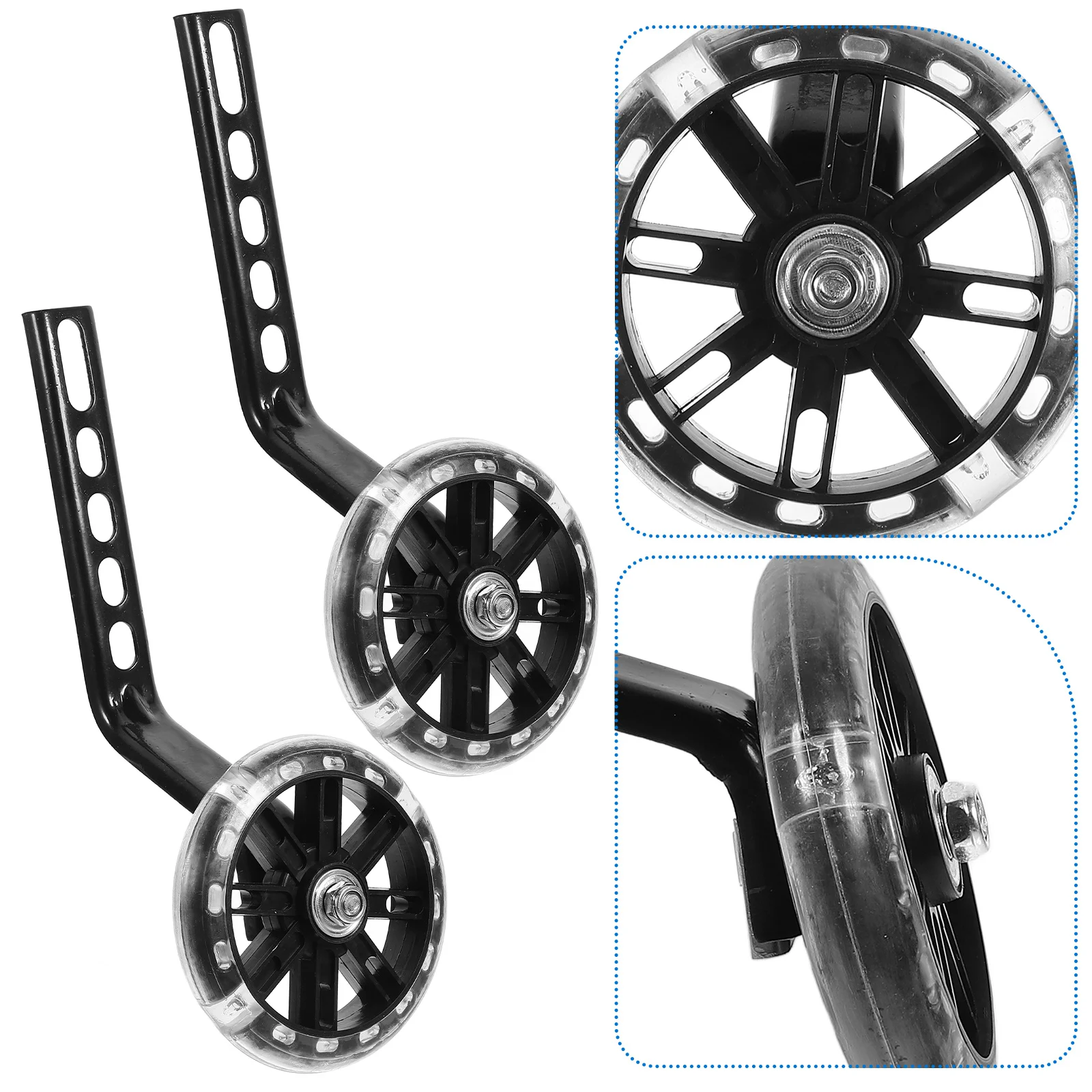 

1 Pair Replacement Training Wheel Durable Bike Stabilisers For Kids Children Bike Wheels Sturdy Auxiliary Wheels Easy Install
