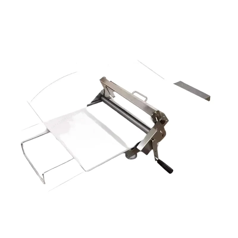 Household Desktop Manual Pastry Machine, Hand Crank Foldable Croissant & Tart Shell Maker, DIY Dough Press Tool