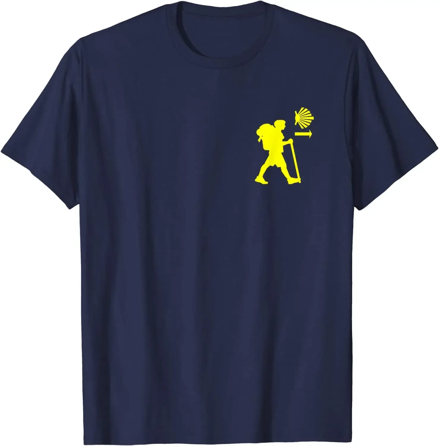 Pilgrim Camiseta Regalo Camino de Santiago de Compostela España graphic t shirts men clothing shirts harajuku oversized t