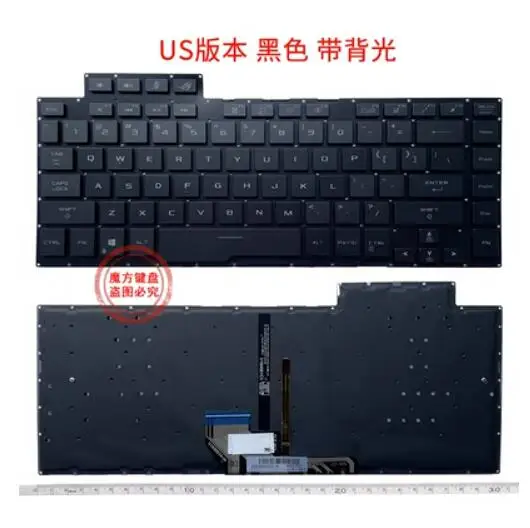 FOR ASUS GA502G GA502D GA502I GU502G GU502DU GU502GV GU502L GX502 GX502G GM502 US single Backlit Keyboard