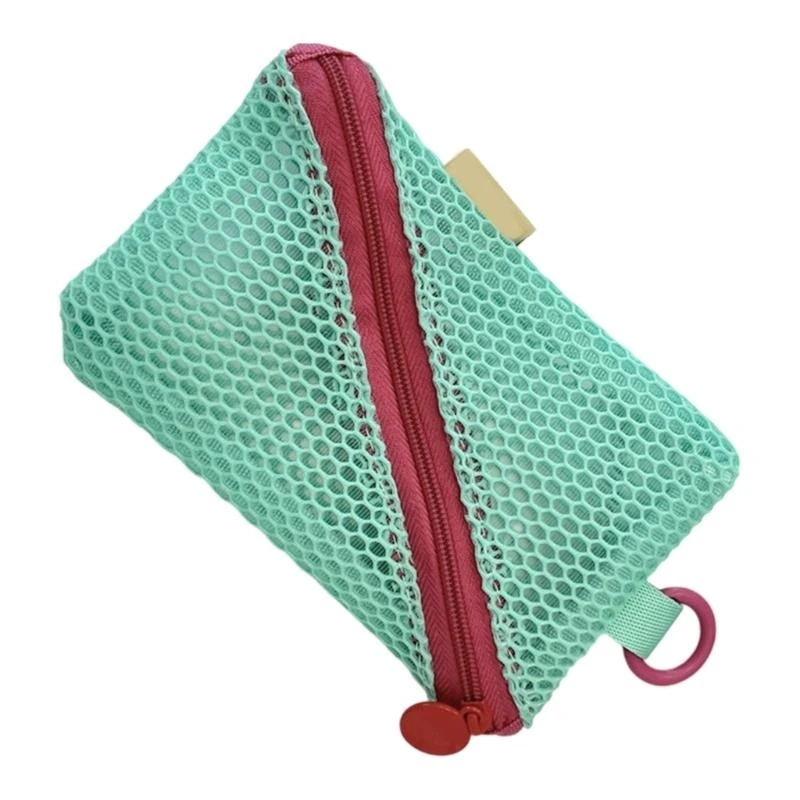 

E8FB Practical Coin Purse And Cosmetic Compact Makeup Bag for Travel Use