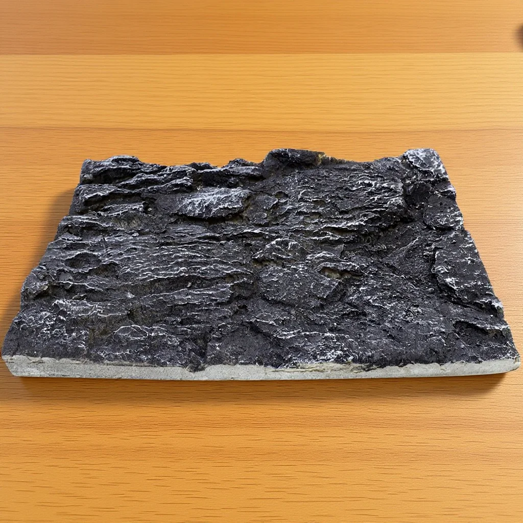 

Reptile Tank Background 3D Aquarium Decor Realistic Texture Lightweight Easy to Move Terrarium Background Terrarium Decor