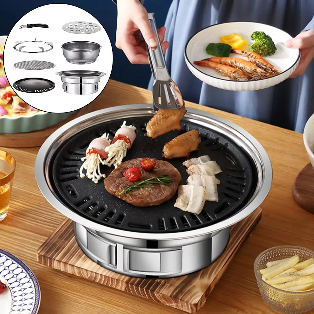 ステンレス鋼バーベキューグリルバーベキュートレイバーベキューオーブン