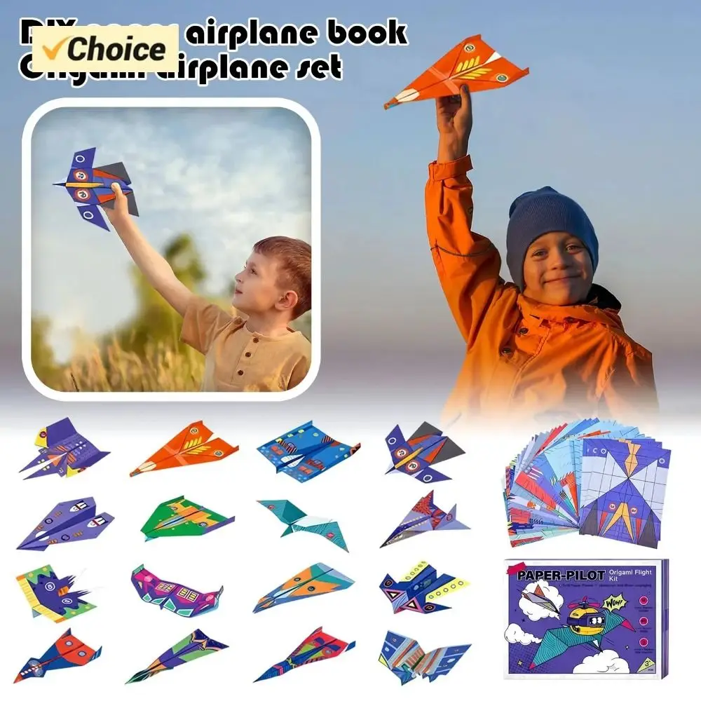 aviao-de-papel-artesanal-kit-de-origami-montessori-para-dobrar-avioes-brinquedo-de-papel-3d-versatil-para-aprendizagem-artistica