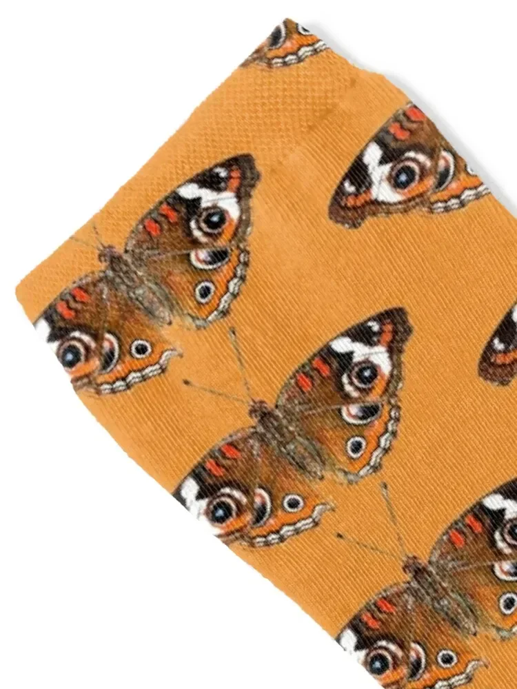 Common Buckeye Butterfly Socks gift kawaii shoes hiking Woman Socks Men's