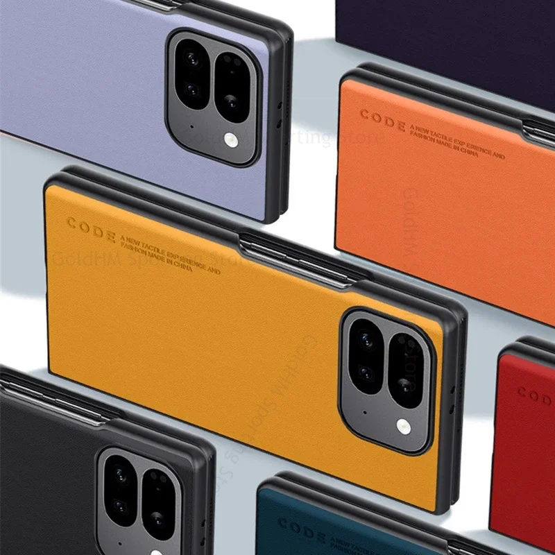 حافظة لهاتف جوجل بيكسل 10 برو قابلة للطي من جلد البولي يوريثان حافظة صعبة مضادة للصدمات بكسل 10 برو قابلة للطي GM66V غطاء حماية كامل للكمبيوتر الصلب #6