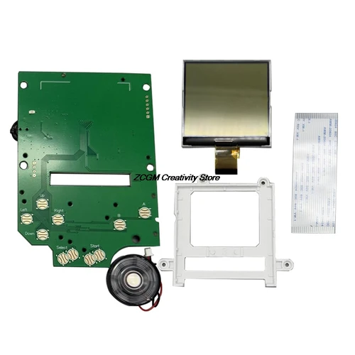 Imagen 2 del producto Kits de pantalla LCD IPS de escala de grises de tamaño Original para GameBoy GB DMG, pantalla de punto a punto, kits de pantalla LCD de brillo destacado