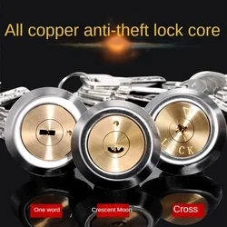 External Lock, Pure Copper Lock Core, Anti-theft Door, Wooden Door, Dormitory, Apartment, Stainless Steel Door, Universal Type