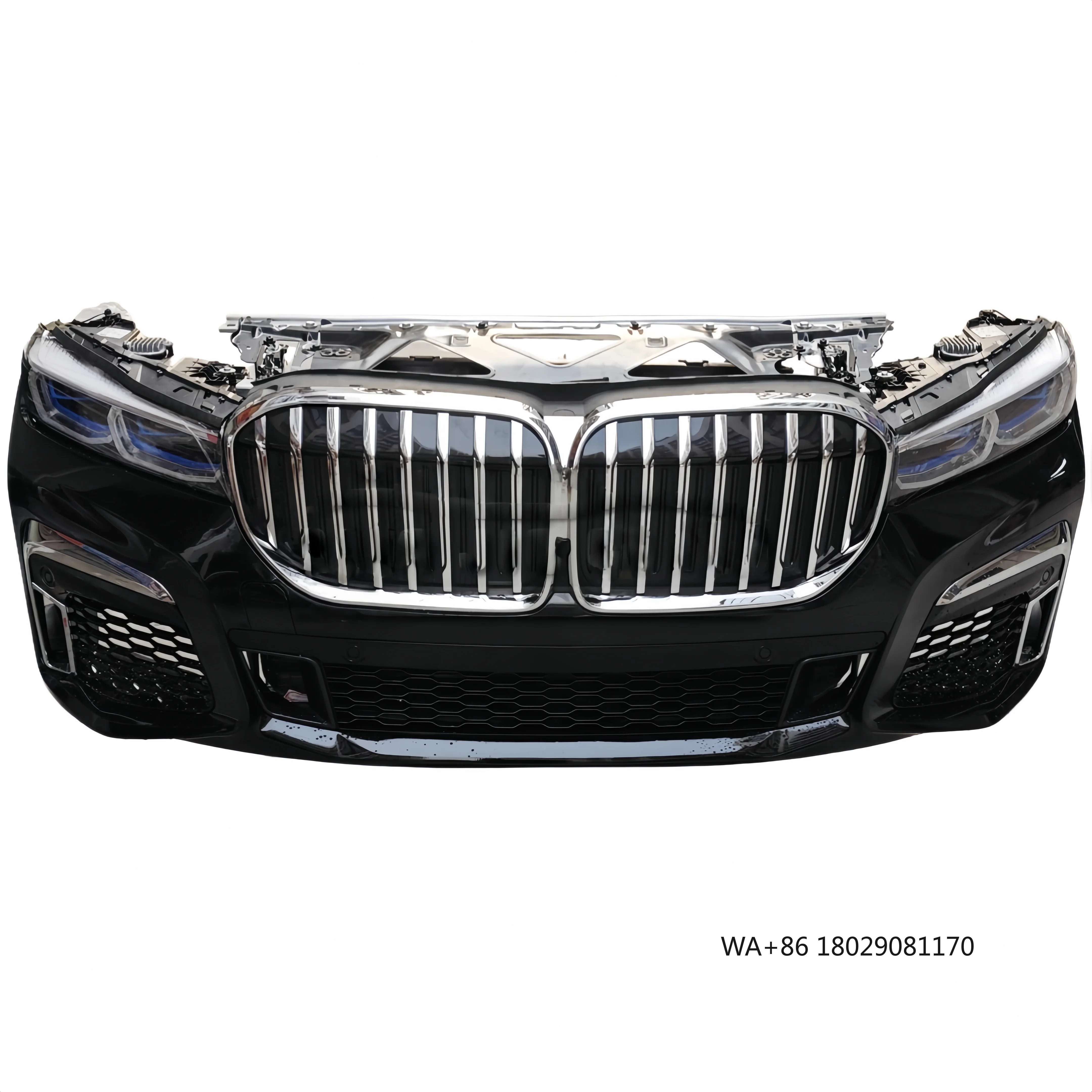 

Для 7 серии G12 передний бампер в сборе, юбка в сборе с решеткой 740li 750li 760M, оригинальное высокое качество