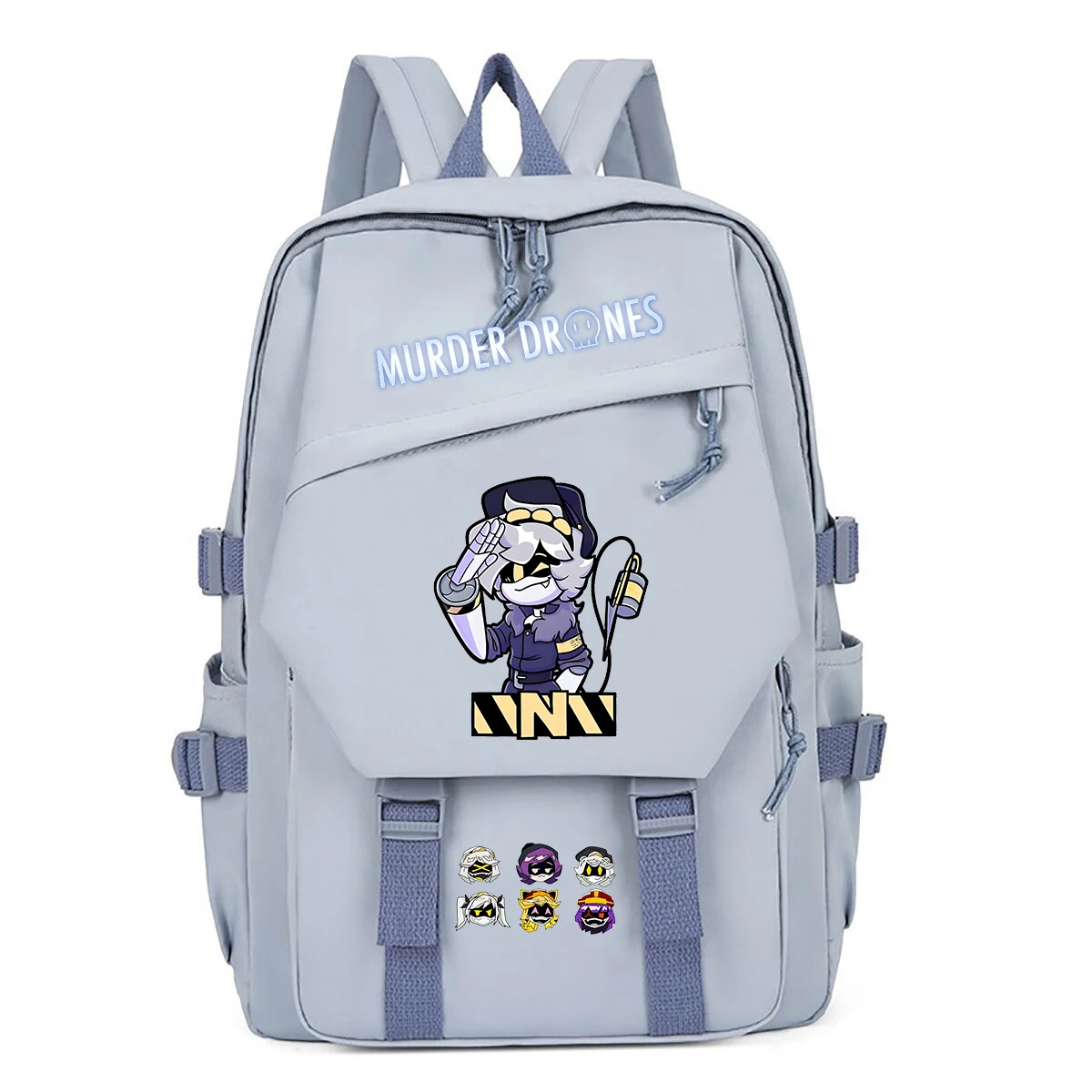 N Uzi Murder Drones Print Backpack Girls Boys School Bags Student Fashion High Quality Travel Bagpack Children Anime Backpack