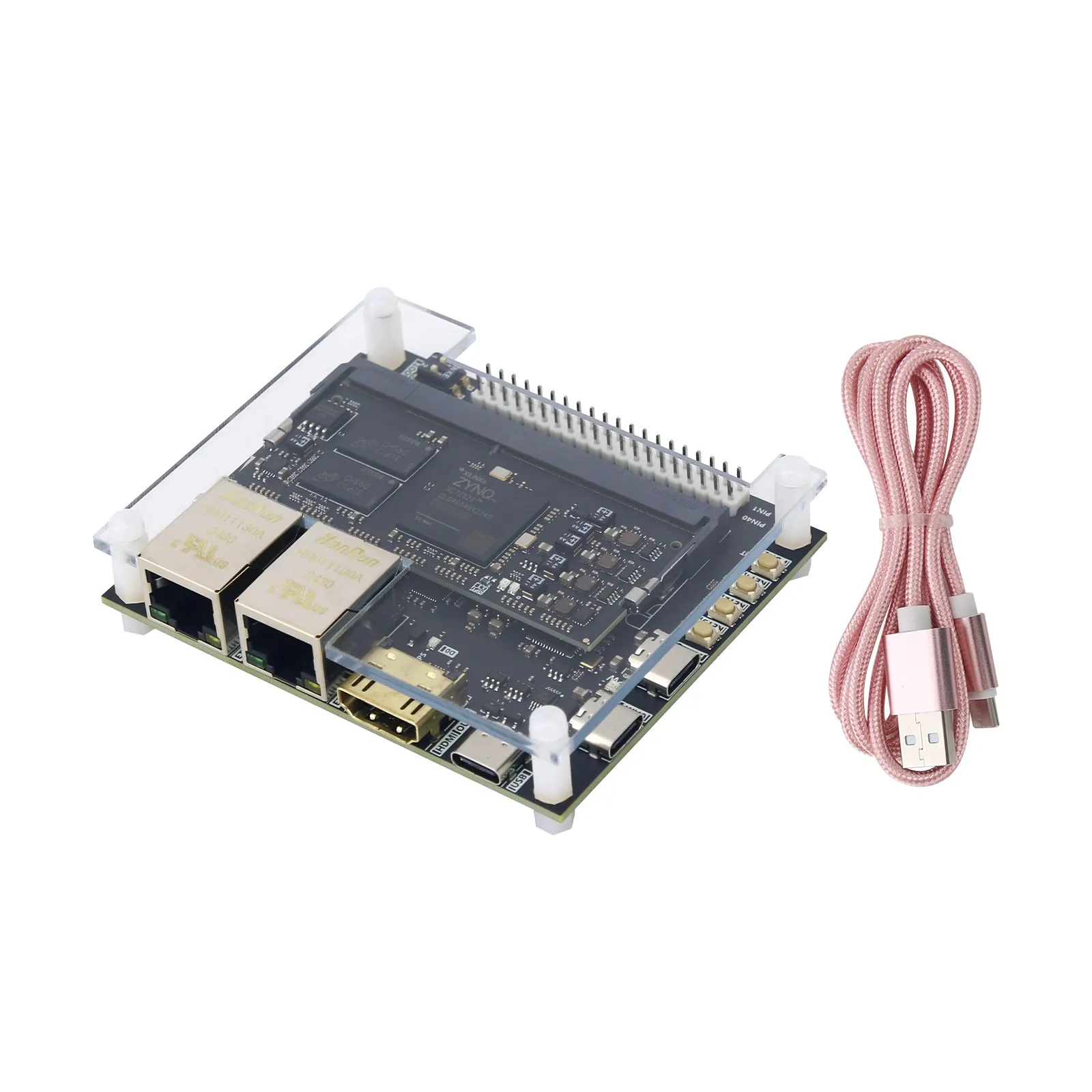 

ZYNQ7020 766MHz Processor Base Board + Core Board Kit Support OPENCV for FPGA Development
